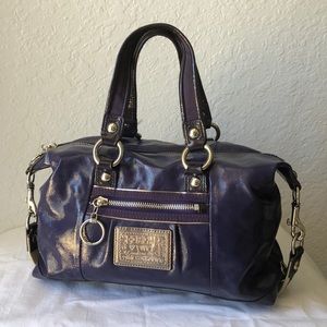 COACH PURPLE HAND BAG